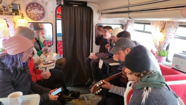 im Bus