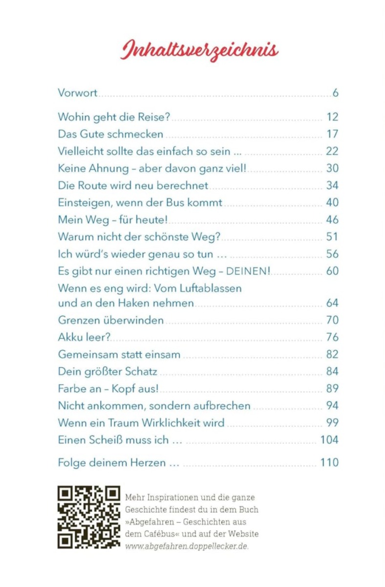 Inhaltsverzeichnis Auftanken